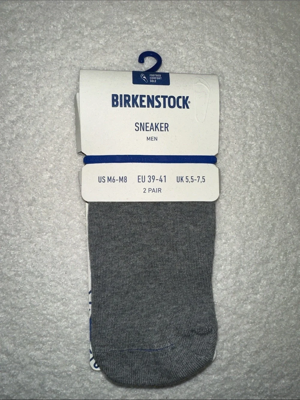 Birkenstock Men’s Sneaker Socks - Gray